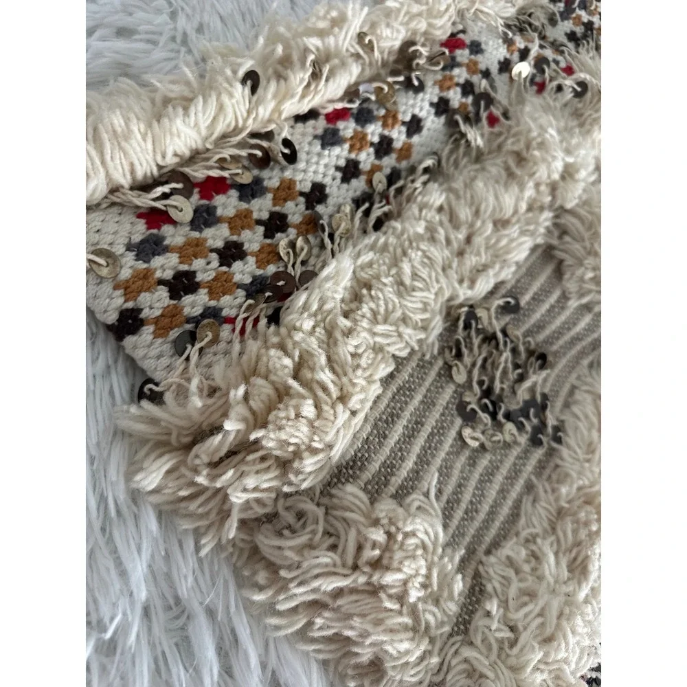 Pottery Barn Morroccan Wool Blend Pillow Case Cover 24